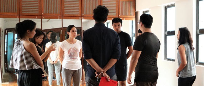 "Attempts: Singapore" in rehearsal