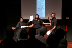 "The Vault: Absence Makes the Heart..." was an examination of the presence and absence of Indian roles in Singapore English-language theatre over the years.