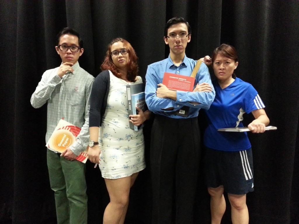 (from left to right): Christopher Fok, Marcia Vanderstraaten, Lian Sutton and Jasmine Xie Huilin. Photograph: The Common Folk