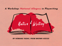 Nation & Writing | Workshop by Hemang Yadav